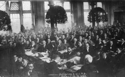 Le congr&egrave;s de Halle de l'U.S.P.