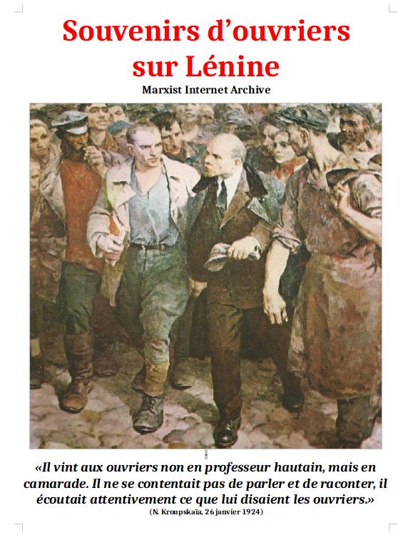 Souvenirs sur L�nine