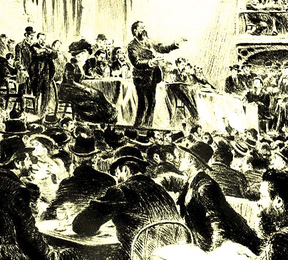 J. Guesde � un congr�s socialiste