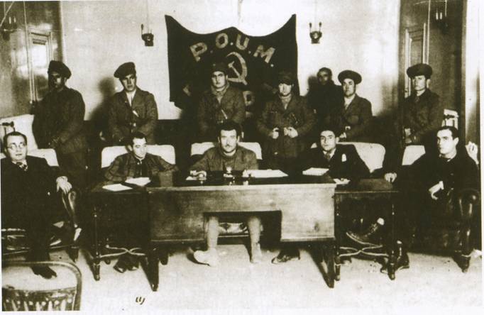 Comit� militaire avec Josep Rovira