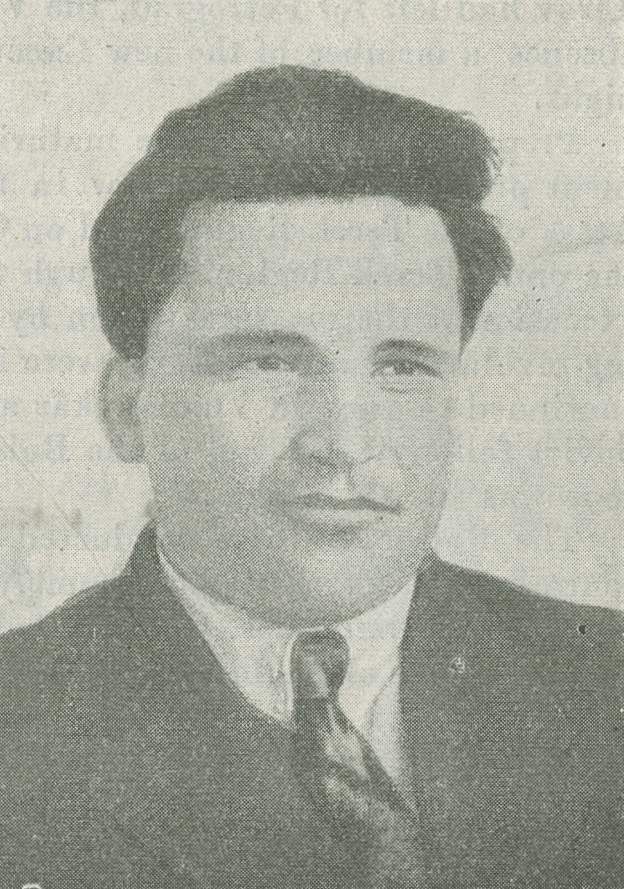 Illustrated portrait of S. M. Kirov