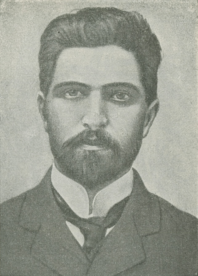 Illustrated portrait of S. G. Shaumyan