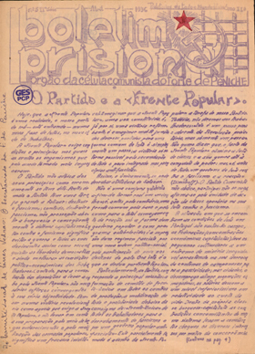 capa Boletim Inter-Prisional Peniche